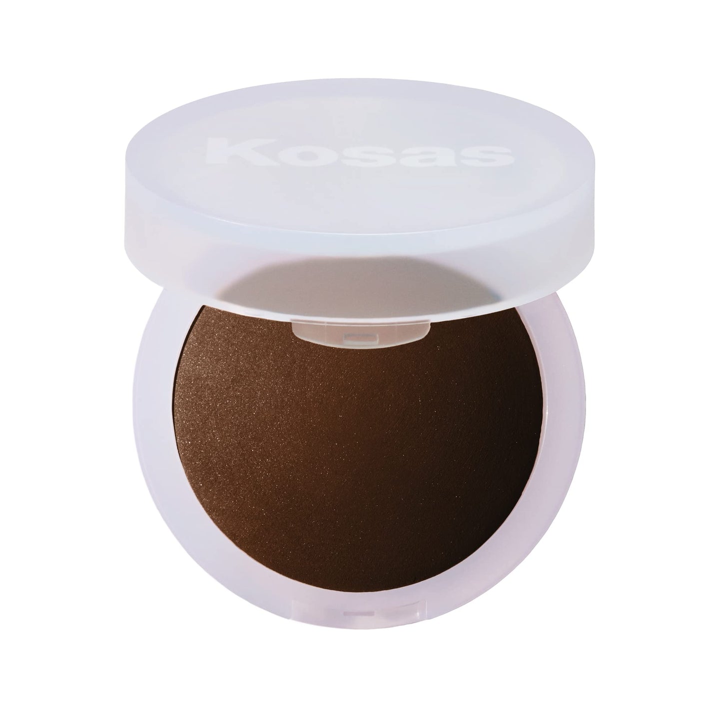 Kosas Cloud Set Face Setting Powder - Smoothing Shine Control, Soft, Sheer Translucent Makeup Finish, Portable & Long-Lasting Loose Pressed Baking Powder - Feathery (Sheer Rich Deep)