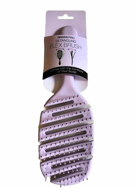 Swissco Pro Detangling Flex Brush (Light Purple Lavender)