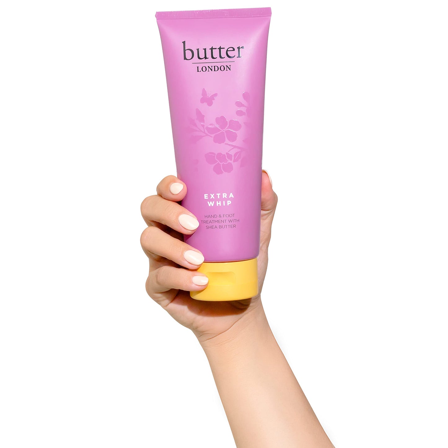 butter LONDON Extra Whip Hand & Foot Treatment, Shea & Cocoa Butter, Helps Hydrate & Restore Dry Skin, Helps Firm Skin’s Appearance, Vegan, Cruelty & Paraben Free