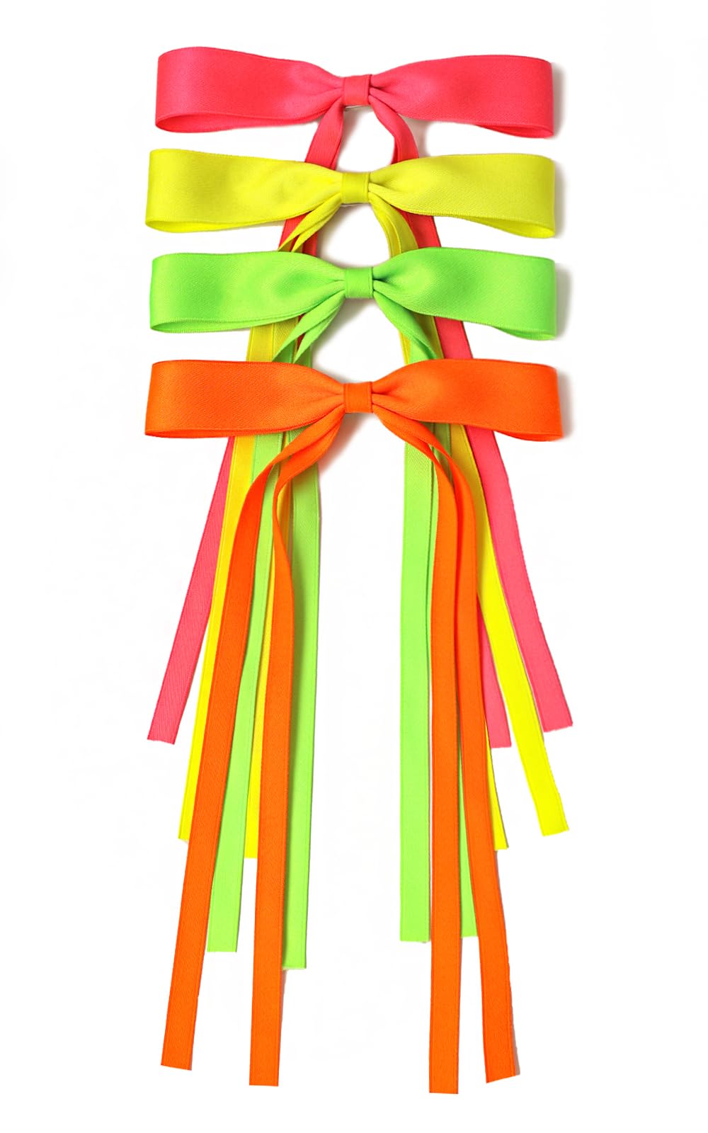 LFOUVRE Hair Accessories: Bow Clips, Tassel Ribbons, Bowknot Barrettes with Long Tails for Women and Girls