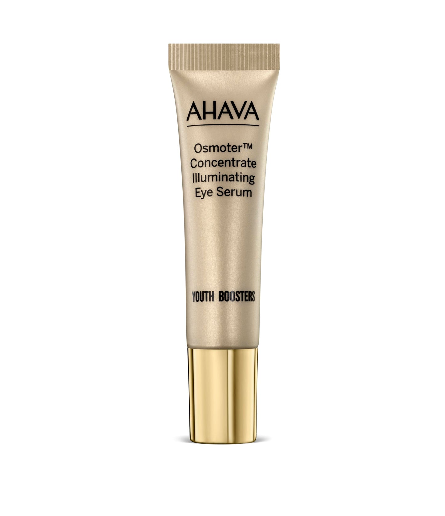 AHAVA Osmoter Concentrate Illuminating Eye Serum - Silky Serum to Boost Eyes’ Youthfulness & Revitalization, Enhances Luminosity, Reduces Dark Circles, with Exclusive Osmoter X3 & Caffeine, 0.5 Fl.Oz