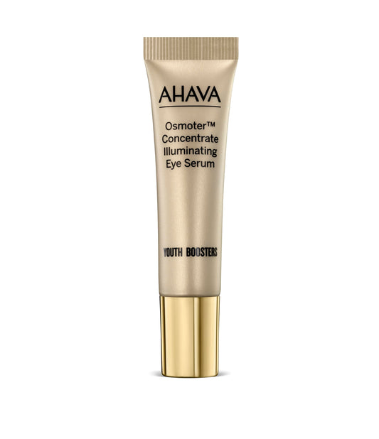 AHAVA Osmoter Concentrate Illuminating Eye Serum - Silky Serum to Boost Eyes’ Youthfulness & Revitalization, Enhances Luminosity, Reduces Dark Circles, with Exclusive Osmoter X3 & Caffeine, 0.5 Fl.Oz