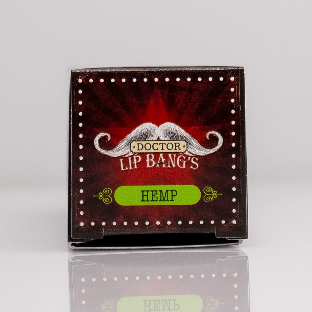 Doctor Lip Bang's Vegan Beard and Stache Oil | Hemp | Cruelty Free | 100% All Natural | Paraben Free | Made in the United States | Great for Grooming Beards and Mustaches