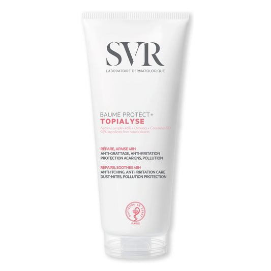 SVR Topialyse Intensive Balm Face and Body - 48hr Moisturizing Soothing Cream to Relieve Itching of Very Dry, Sensitive Skin of Babies, Kids and Adults - Helps to Repair and Protect, 6.7 fl.oz