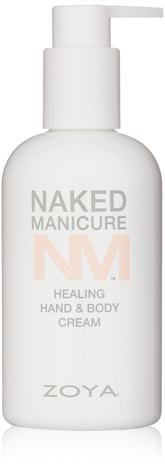 ZOYA Naked Manicure Healing Dry Skin Hand and Body Cream, 8.5 Fl. oz.