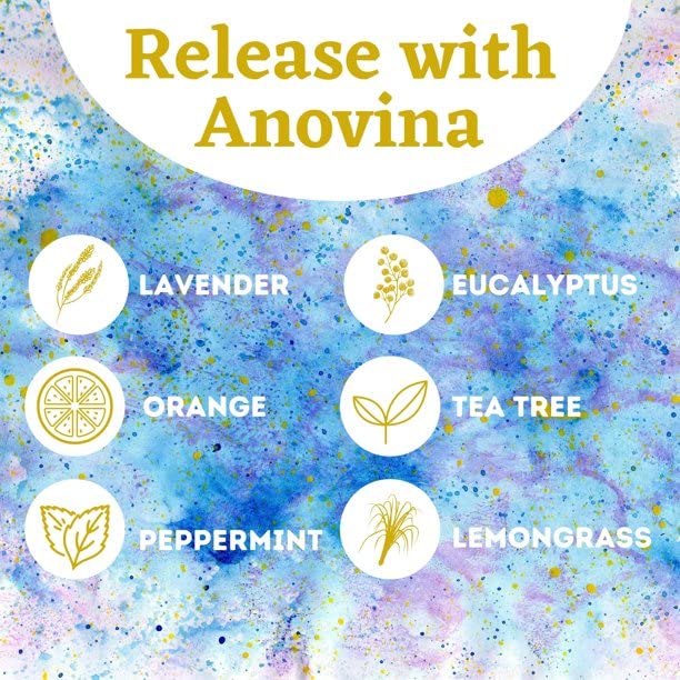 Anovina Shower Steamers Aromatherapy. Variety 6 Pack Proudly Made in USA with Pure Essential Oils Shower Bombs, Self Care Gifts for Women and Men - Shower Tablets Mothers Day Gift