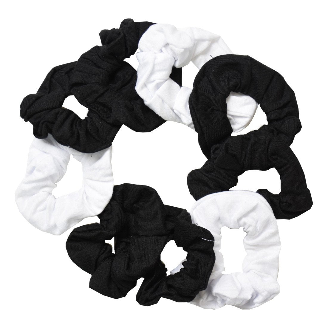 9 Pack Scrunchies Hair Ties (Browns)