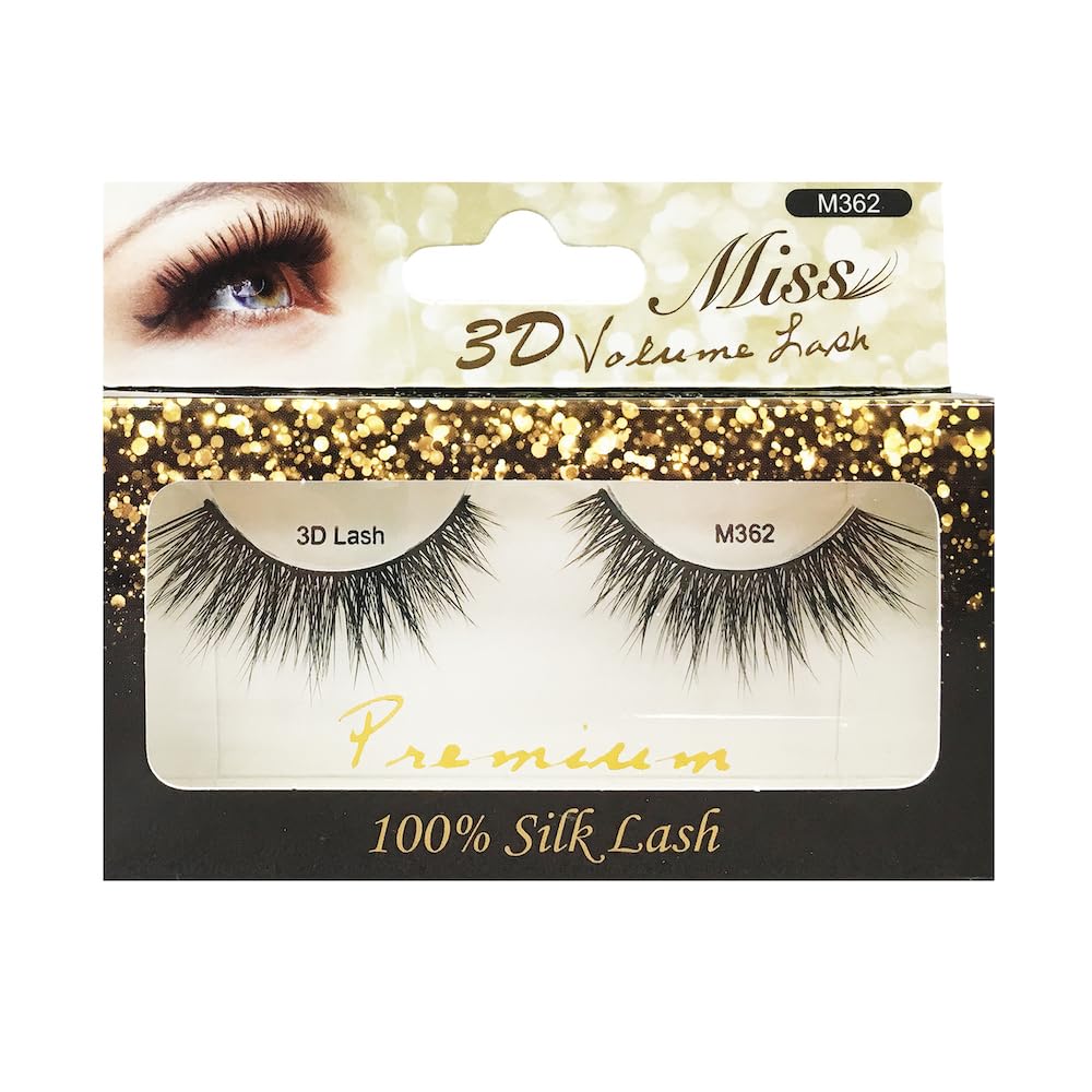 [4 PACKS] Miss Lashes 3D Volume Tapered False Eyelash Extension