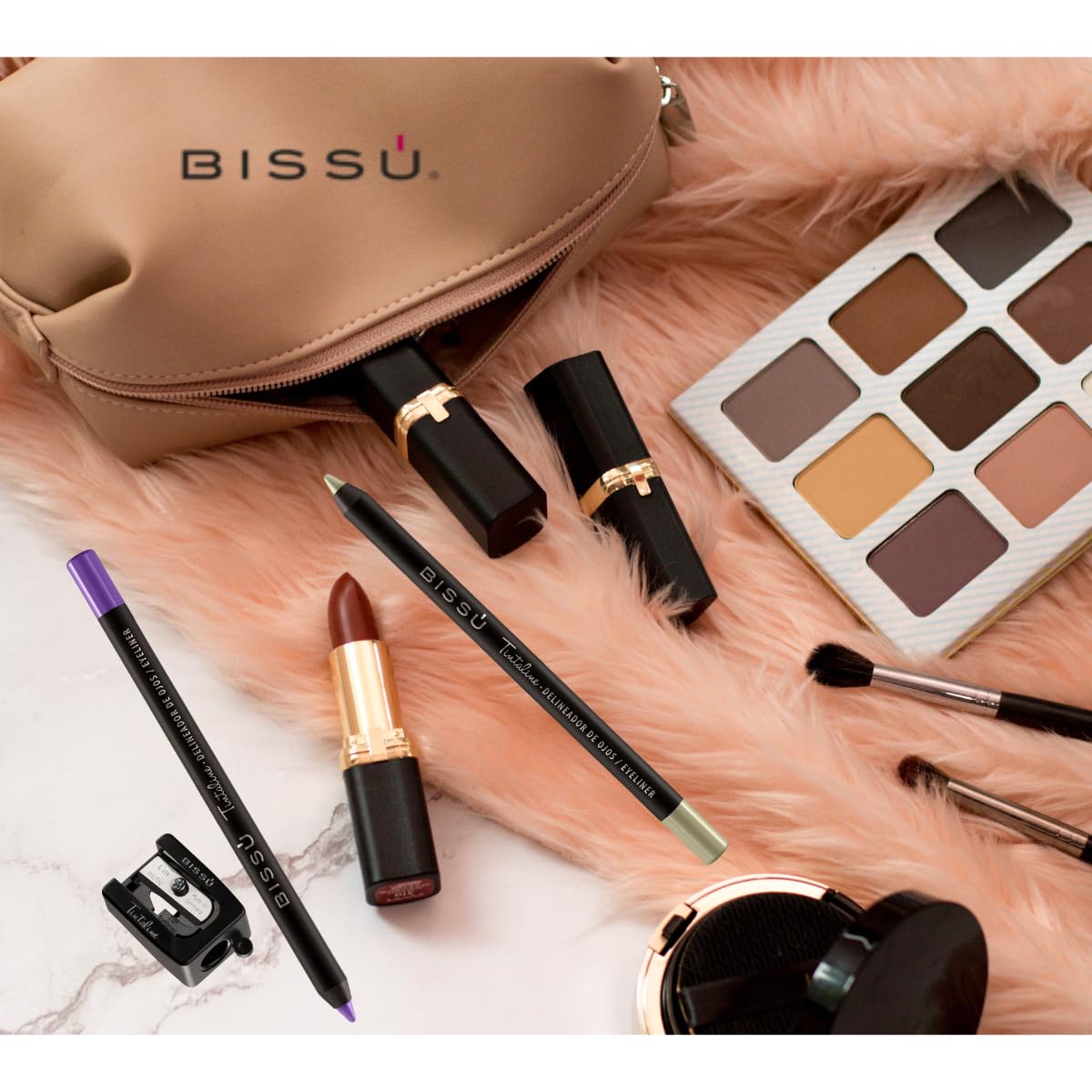 Bissú Tintaline Eyeliner - 25 Vivid Colors, High-Coverage, Long-Lasting & Smudge-Proof (Green)