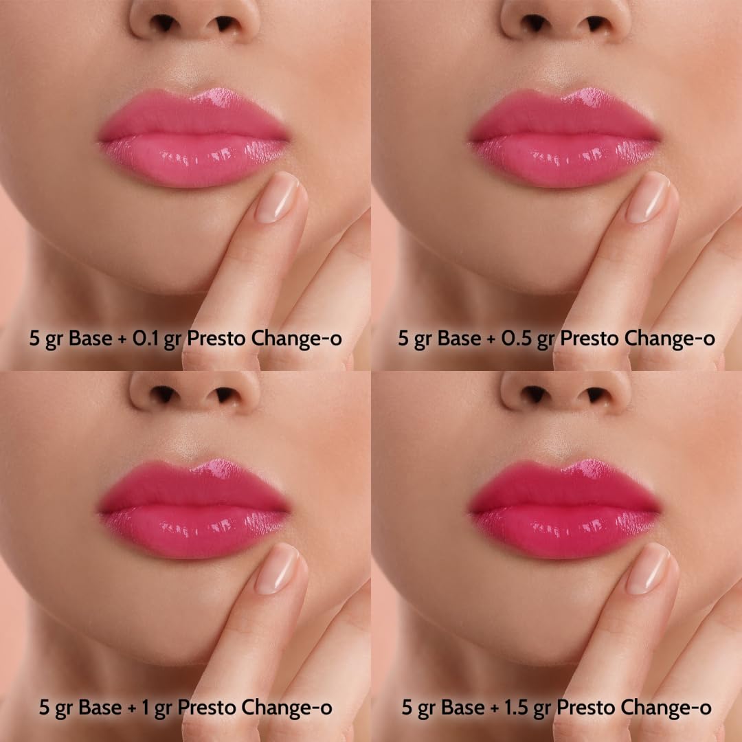 TKB Lip Liquid - Presto Change-o Magic Color| Color Additive, Unique Lip Color, Lip Transformation| Vegan, Gluten & Cruelty Free| (5floz (148ml))