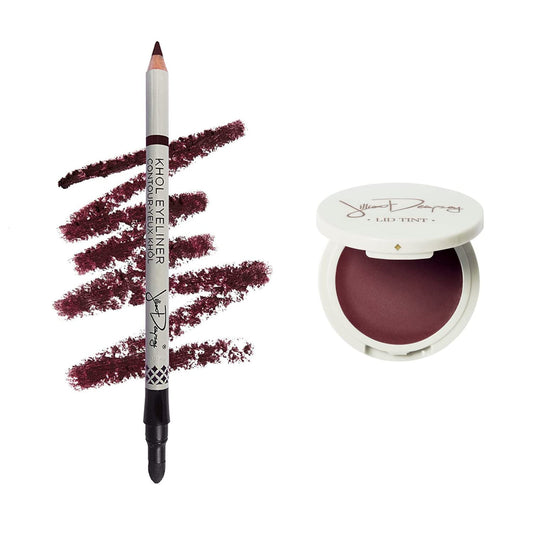 Jillian Dempsey Khôl Eyeliner in Deep Burgundy & Lid Tint in Plum