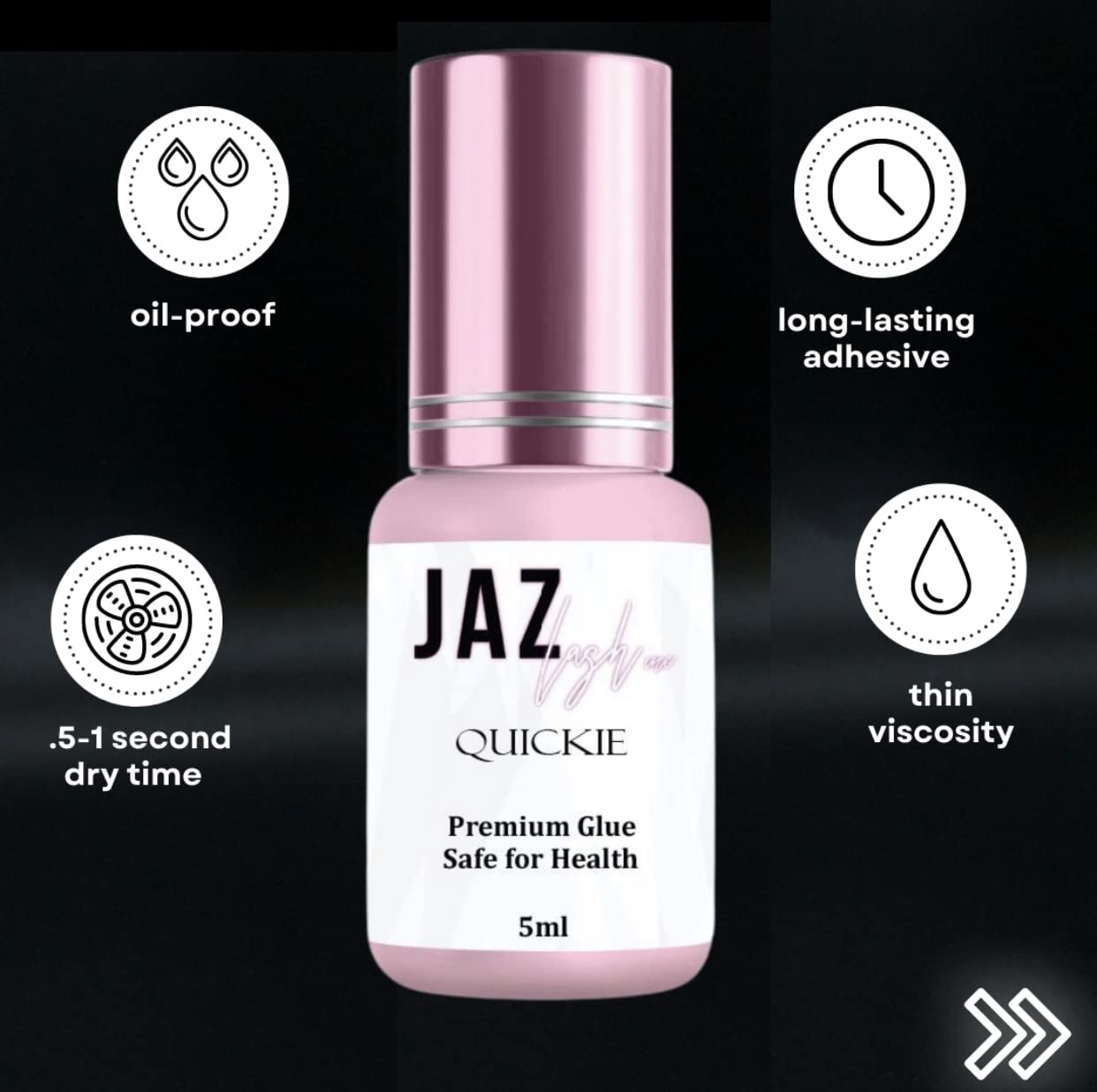 JAZLASH ''Quickie'' Eyelash Extension Glue