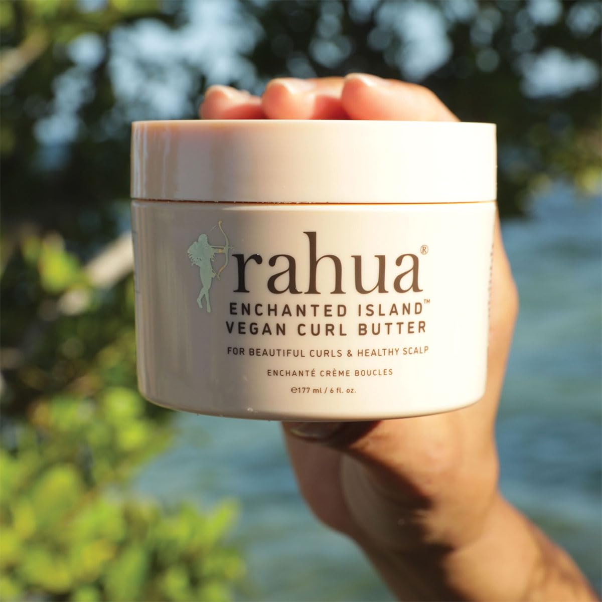 Rahua Enchanted Island Vegan Curl Butter 6 Fl Oz, For Curly Hair, Organic Ingredients for Beautiful Curls and Helthy Scalp