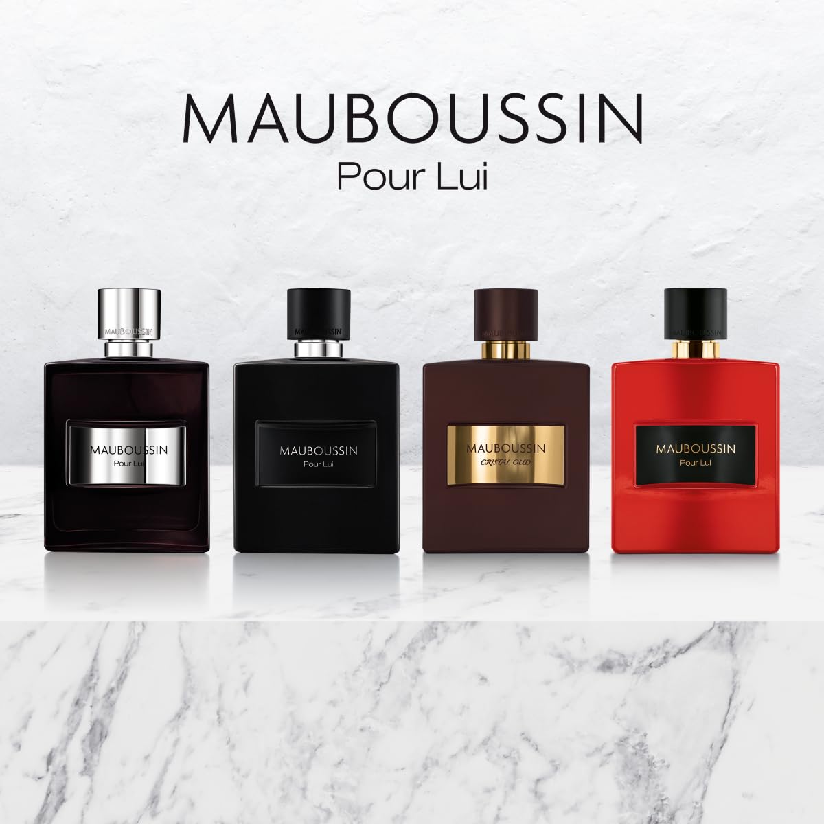 Mauboussin - Pour Lui 100ml (3.3 Fl Oz) - Eau de Parfum for Men - Fern & Modern Scents