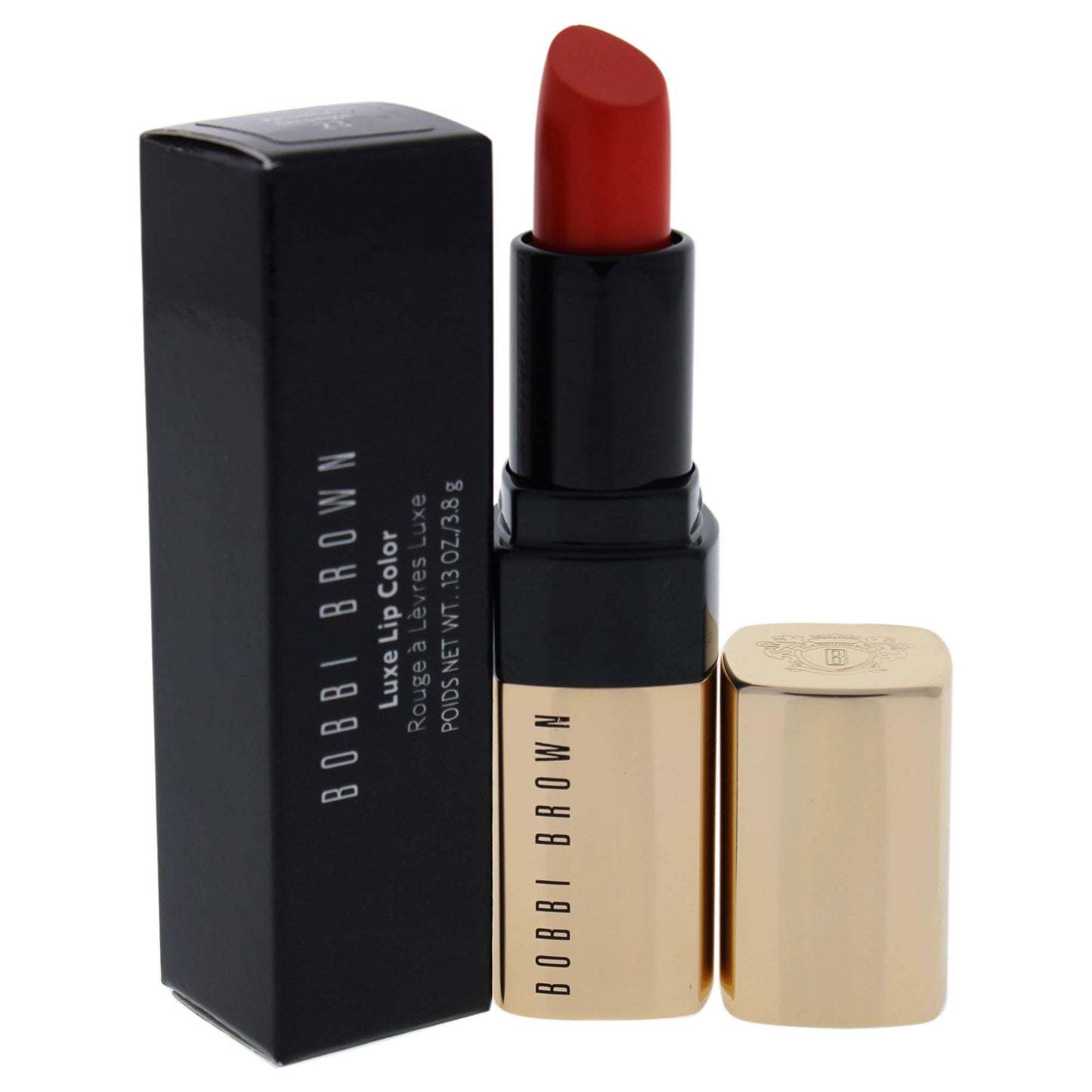 Bobbi Brown Luxe Lip Color Lipstick, No.23 Atomic Orange, 0.13 Ounce