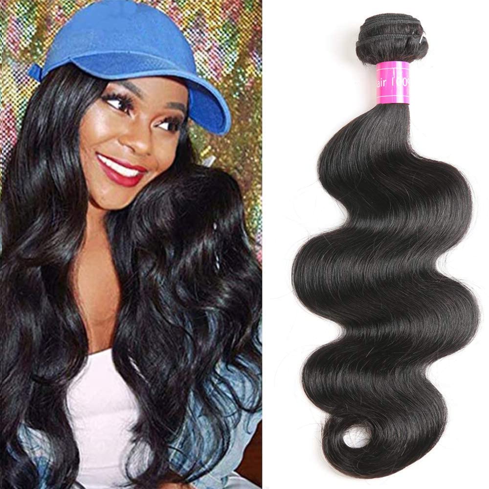 Body Wave Bundle 10A Grade Human Hair Bundles 100% Unprocessed Brazilian Virgin Hair Bundles Double Machin Weft Brazilian Body Wave Bundles(14 Inch)