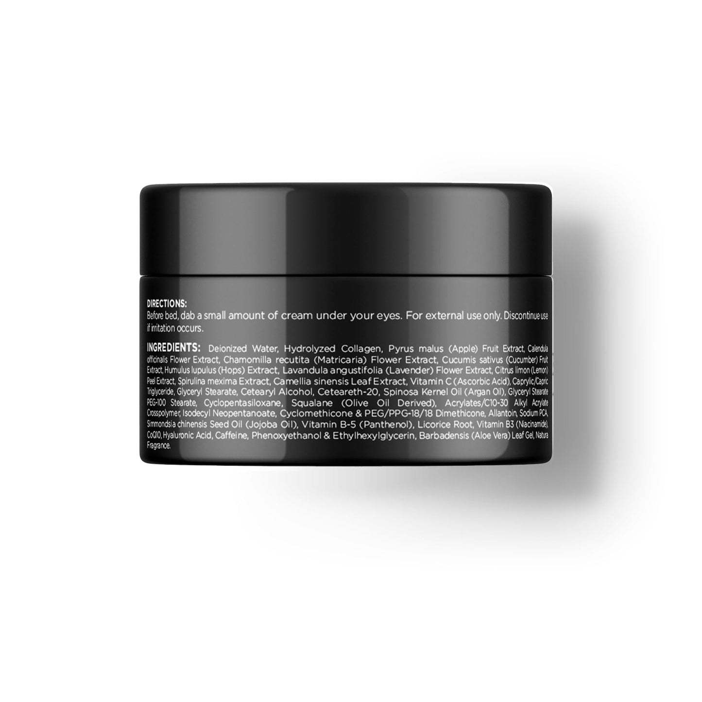 Gentlehomme Collagen & Caffeine Eye Cream for Men with Hyaluronic Acid - Day & Night Firming Under Eye Cream 1.7oz