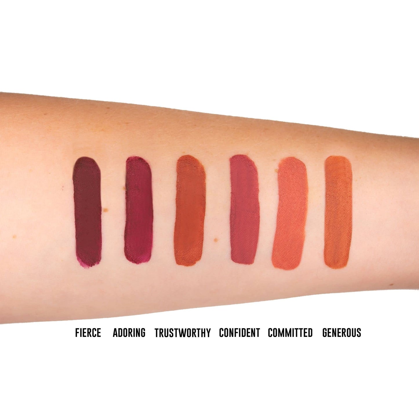 theBalm MEET MATTE HUGHES® San Francisco - Set of 6 Mini Long-Lasting Liquid Lipsticks, 2.4 fl. oz.