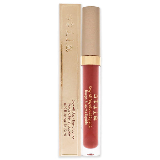 Stila Stay All Day Liquid Lipstick, Matte Long-Lasting Color Wear, No Transfer or Bleed Hydrating & Lightweight with Vitamin E & Avocado Oil for Soft Lips Palermo, .10 Fl. Oz