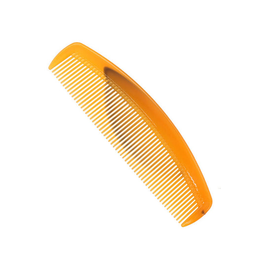 Horn Hair Comb, Anti-Static Handmade Pocket Horn Comb Detangling Comb Pocket Hair Comb Ox Horn Hair Comb Smoothing Comb for Men Women Family