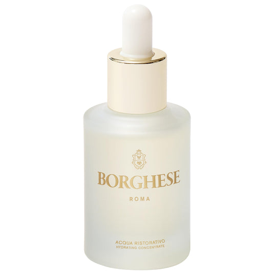 Borghese Smoothing Acqua Ristorativo Hydrating Serum Concentrate for All Skin Types, 1 Fl Oz