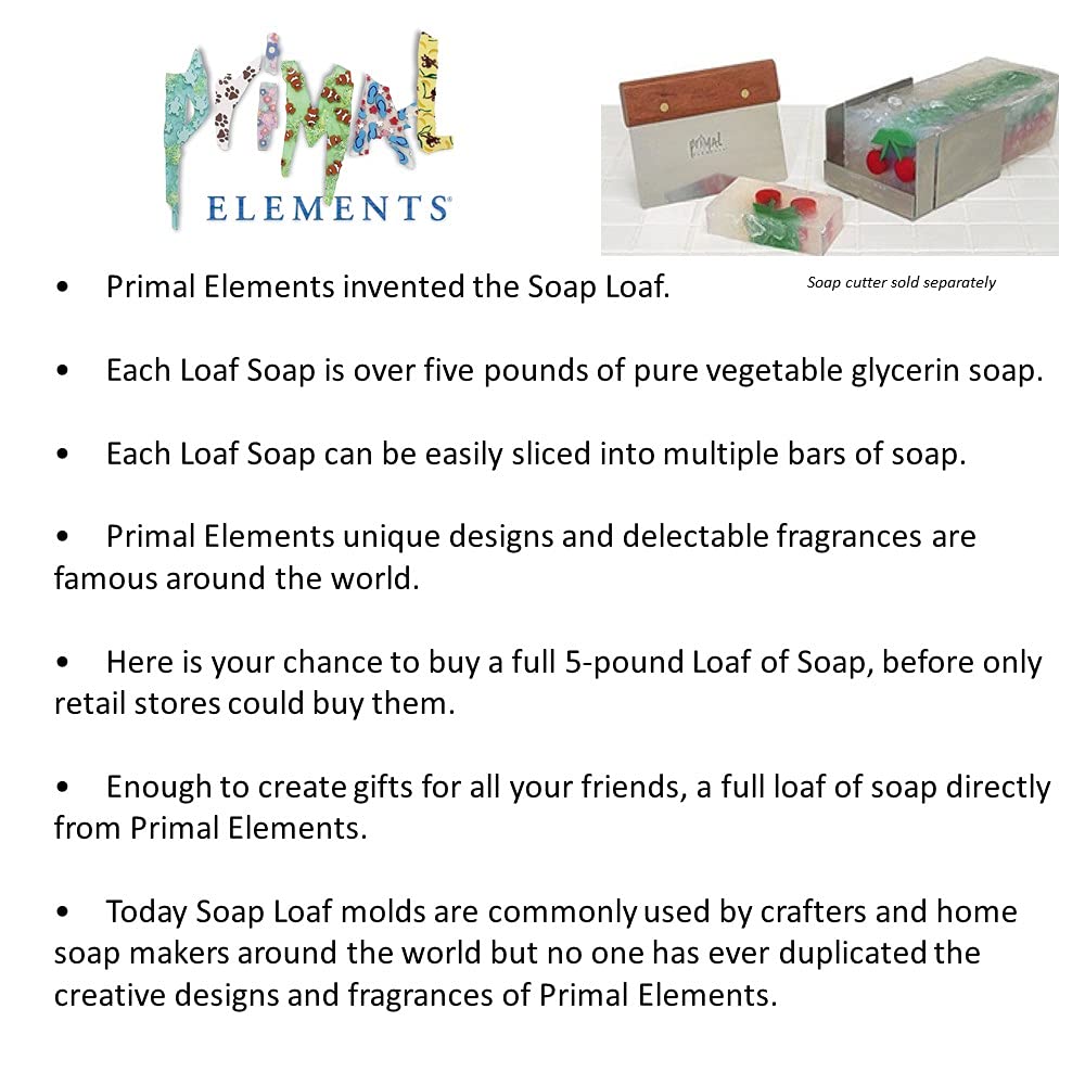 Primal Elements Yardsticks Soap Loaf, 88 Ounce