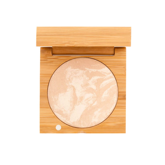 Antonym Cosmetics Baked Foundation Face Powder Makeup Natural Looking Glowing Skin Wrinkle Defying Minimize Fine Lines & Pores Mattifying Sun Kissed Tan Contour Medium Coverage 3.9oz (Light)