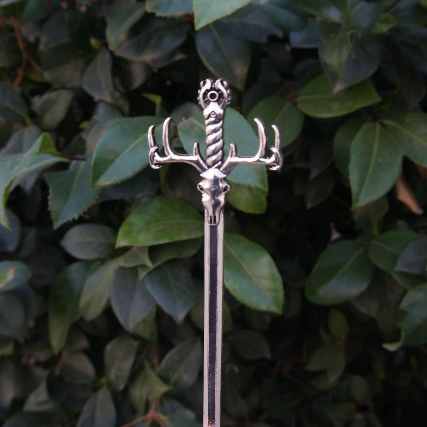 Sword Sword Hair Pin Sword Stick Pagan Amulet Spirit Hair Jewelry For Women (02)