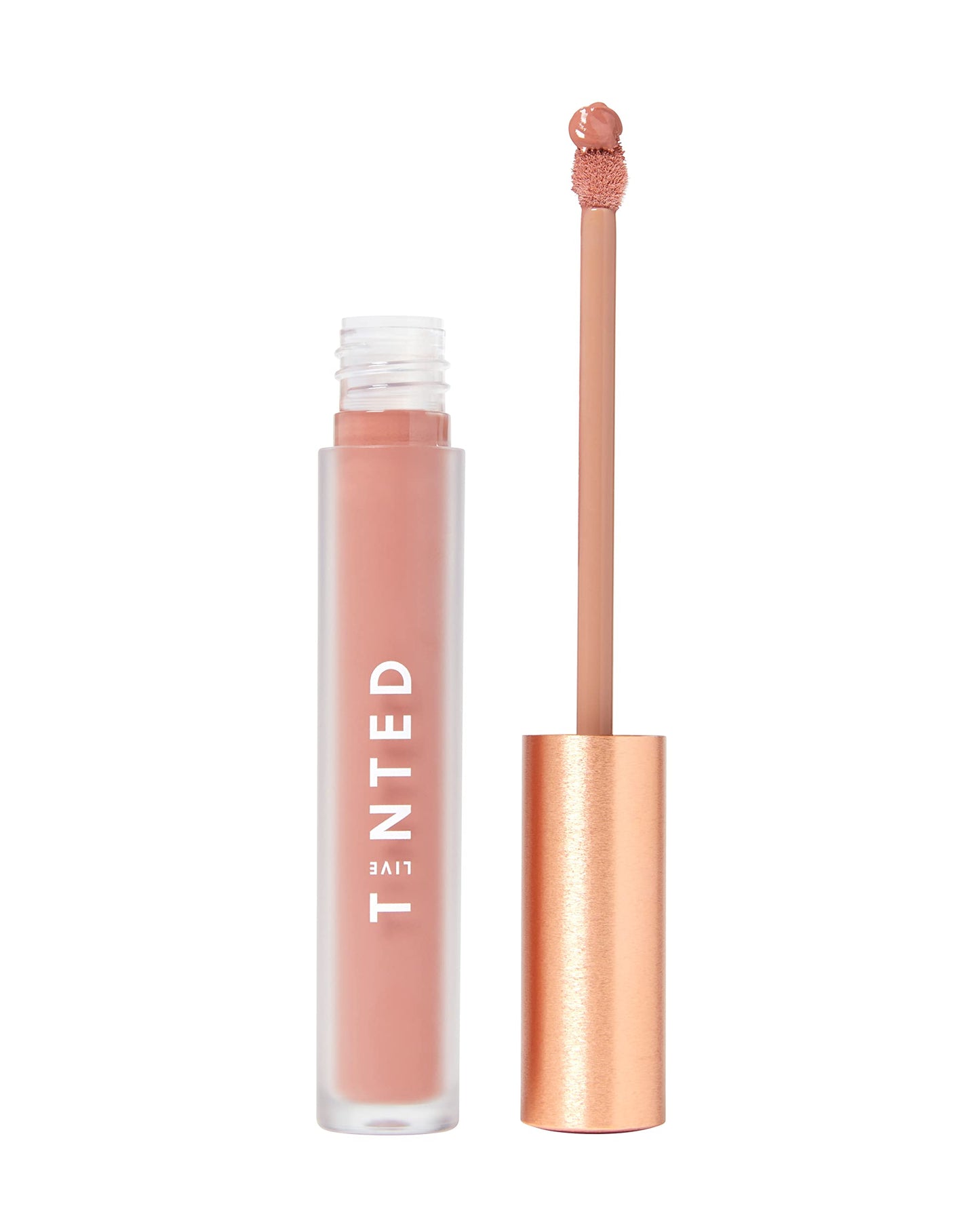 Live Tinted Huelip Liquid Lip Crème - Weightless, Long-Lasting Liquid Lip with Hyaluronic Acid and Jojoba Oil For a Soft, Comfortable, Moisturized Finish - 0.09 fl oz - Muted Pink