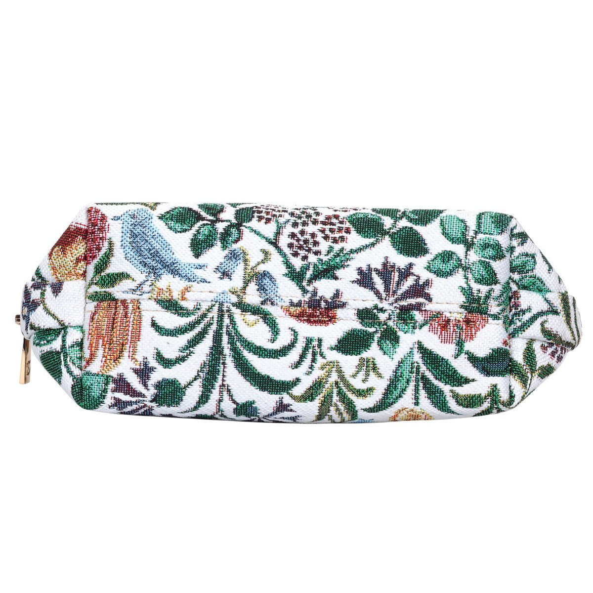 Signare Tapestry Cosmetic Bag Toiletry Makeup Bag for Women With Charles Voysey Spring Flower Design (COSM-SPFL)