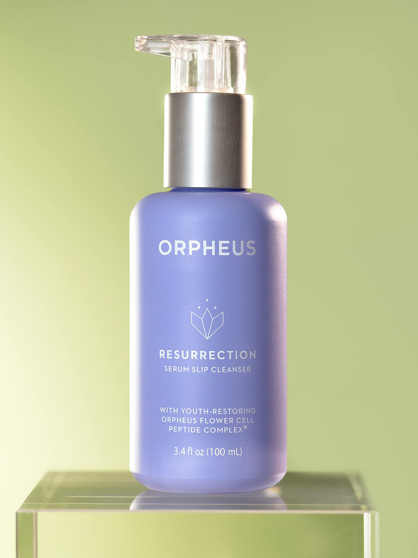 Orpheus Resurrection Face Serum Slip Cleanser - 3.4 Fl. Oz. (100ml) - Foaming Facial Cleanser Does it All. Gentle Face Cleanser Detoxifies the Skin as it melts away impurities, pollution, and makeup