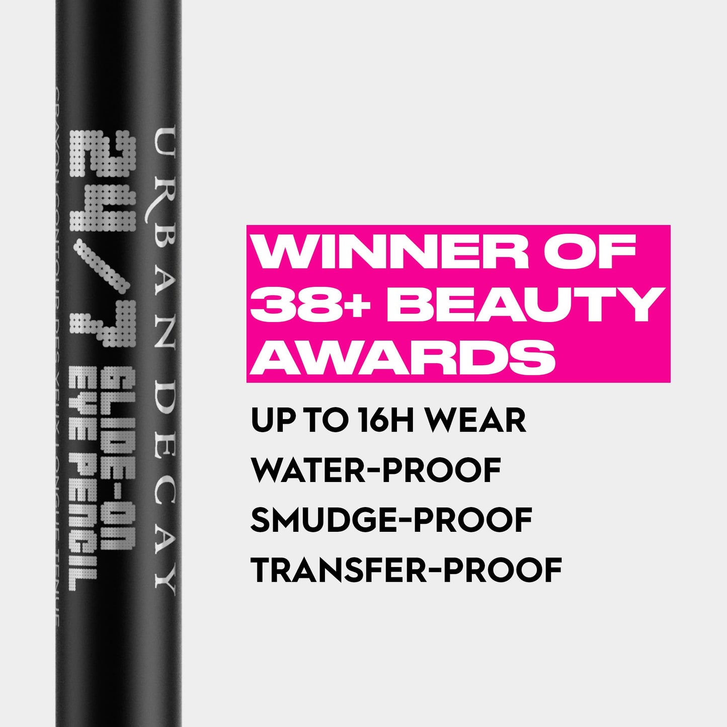 URBAN DECAY 24/7 Glide-On Waterproof Eyeliner Pencil (Corrupt - Reddish Brown Shimmer), Smudge-Proof, Transfer-proof, Long-lasting Colored Eye Liners, Hydrating Vitamin E, Cruelty-free - 0.04 oz