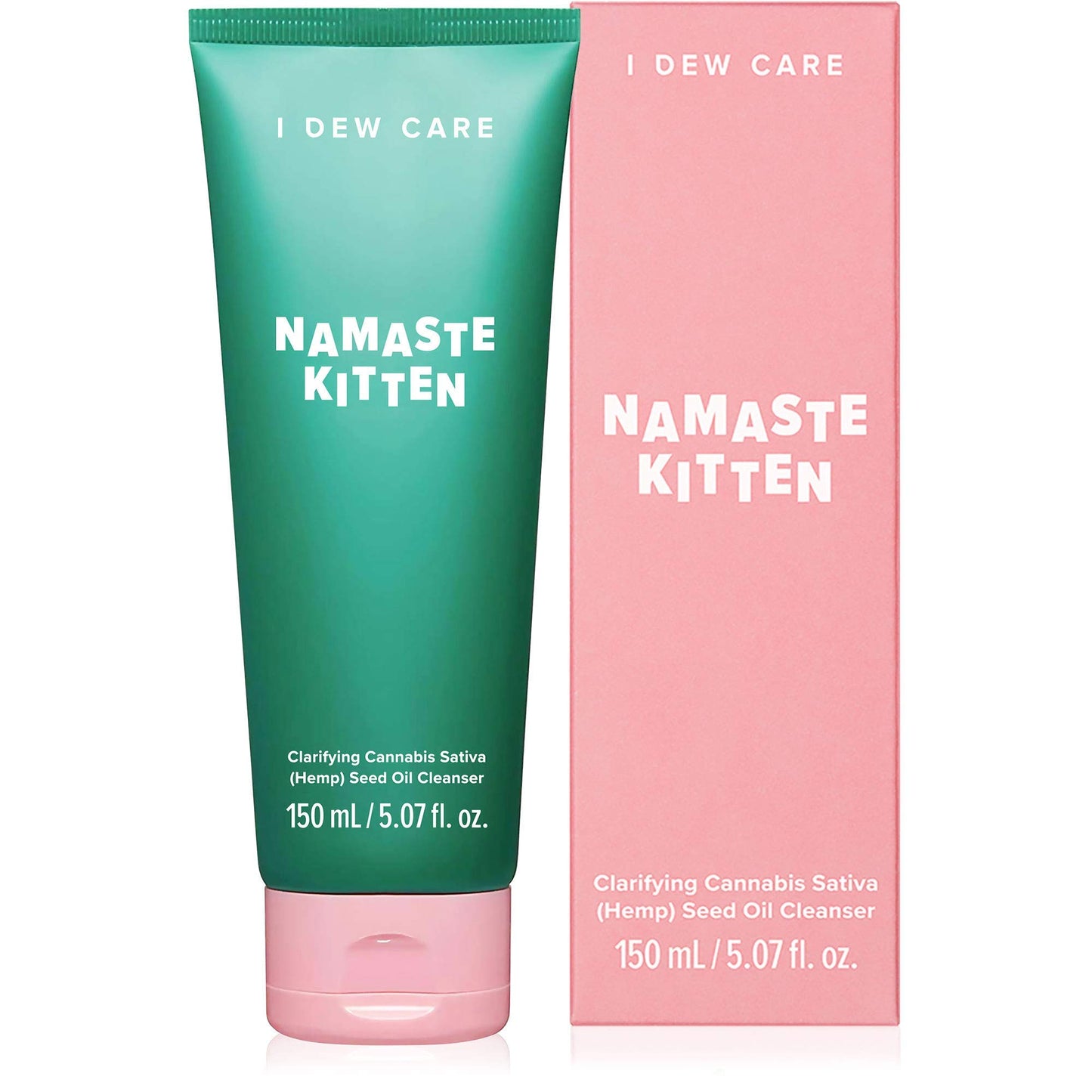 I DEW CARE Namaste Kitten Vegan Face Wash + Chill Kitten Bundle