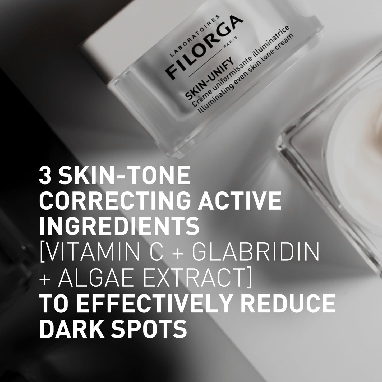 Filorga Skin-Unify Face Cream, Dark Spot Reducing Face Cream with Hyaluronic Acid and Glabridin for an Even Complexion and Radiant Skin, 1.69 fl. oz.