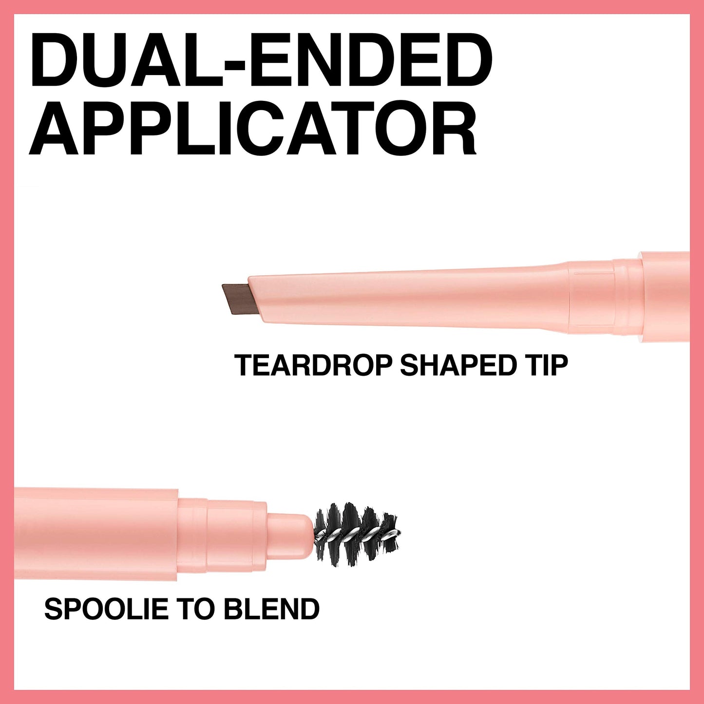 Maybelline Total Temptation Eyebrow Definer Pencil, Soft Brown, 2 Count