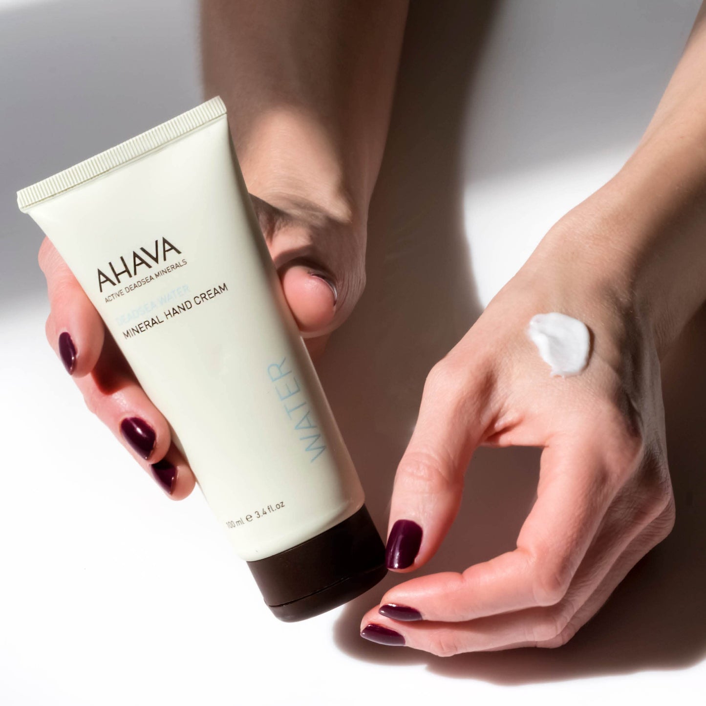 AHAVA Dead Sea Mineral Hand Cream and Essential Day Moisturizer Set