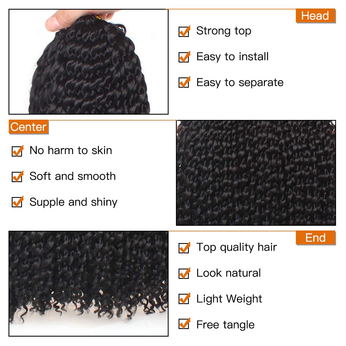 ZRQ Natural Black 2 Packs 24 Inch Water Wave Passion Twist Hair for Butterfly Locs Crochet Hair Synthetic Braiding Hair Extensions for Woman (24 Inch,1B#)