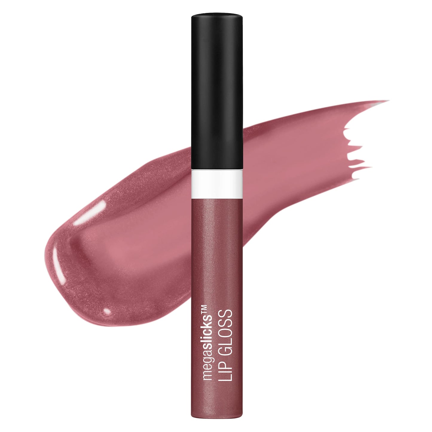 wet n wild MegaSlicks Lip Gloss, Ultra-Glossy, Vitamin-E Enriched, Ultra-Gloss High Shine Moisturizing, Cruelty-Free & Vegan - Rasp-berry Voice