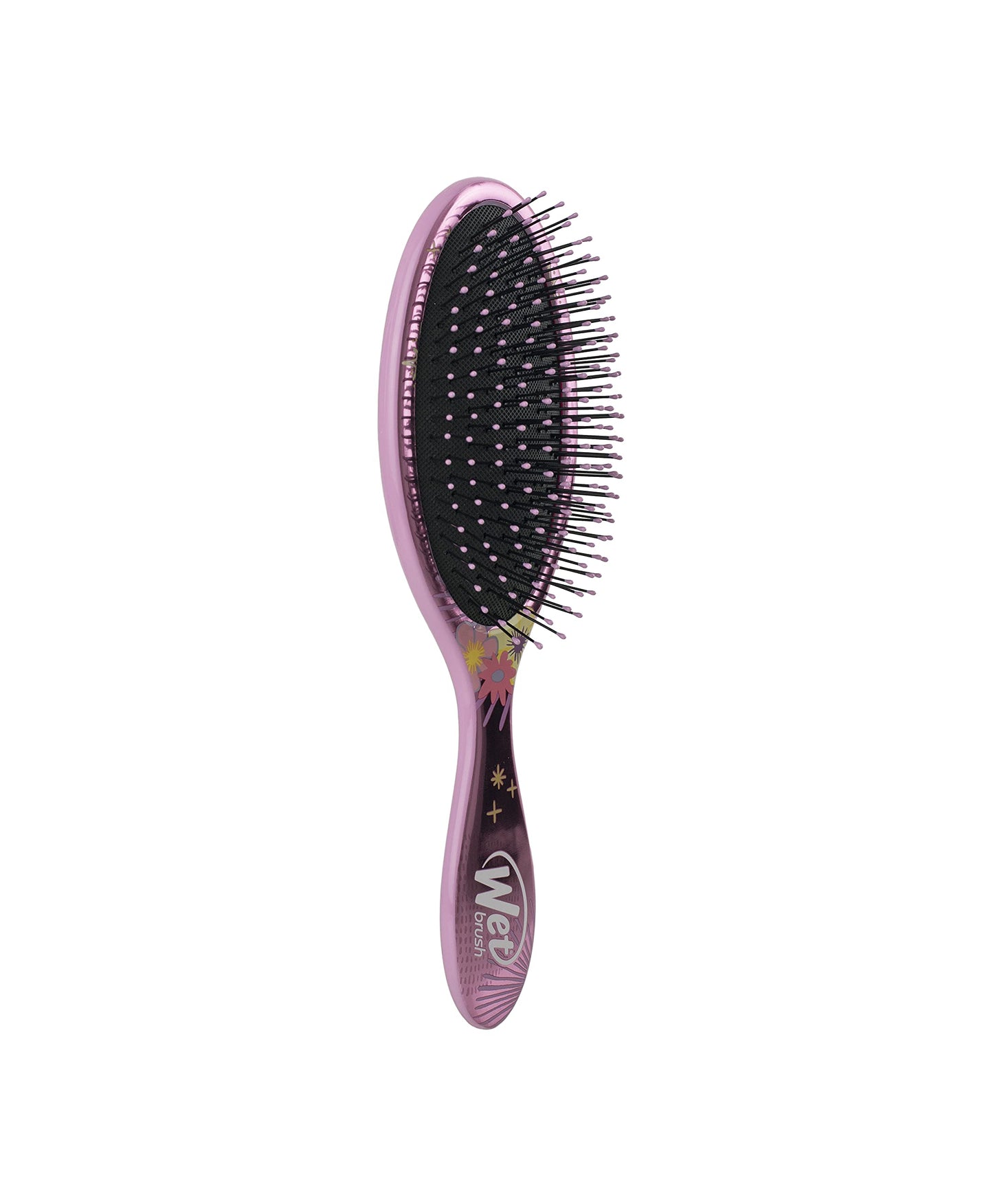 Wet Brush Disney Original Detangler Brush Princess Wholehearted - Tiana, Light Purple - All Hair Types - Ultra-Soft IntelliFlex Bristles Glide Through Tangles with Ease