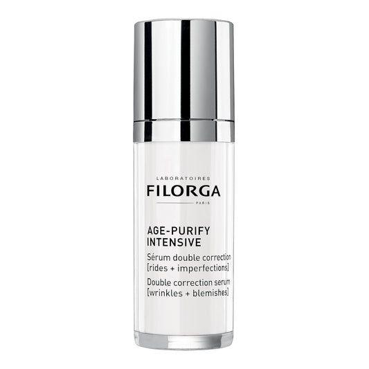 Filorga Age-Purify Intensive Anti-Aging and Blemish Serum, With Hyaluronic Acid and Dermo-Rescue Formulation To Minimize Wrinkles and Reduce Pores, Redness, Shine, and Blackheads, 1 fl. oz.