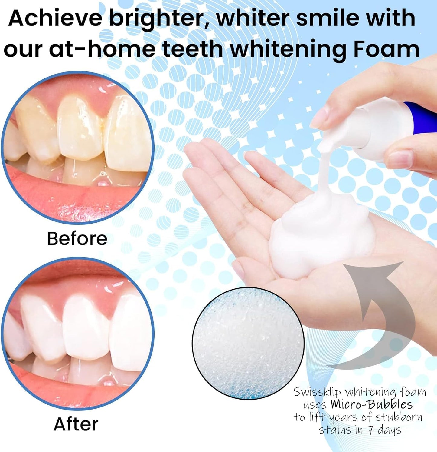 Swissklip Oral Care Bundle I Natural Ingredients That Promote Fresh Breath and Brighter Smile I We Offer Best Teeth Whitening Products for Professional Teeth Whitening Kit