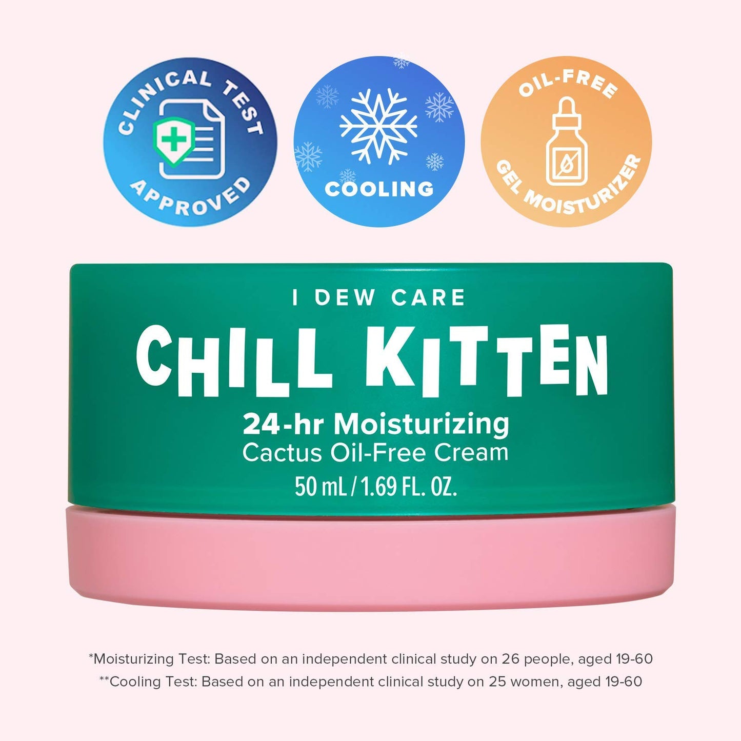 I DEW CARE Namaste Kitten Vegan Face Wash + Chill Kitten Bundle