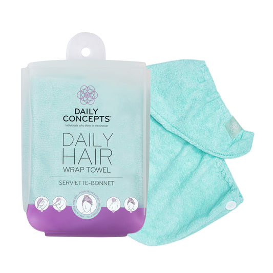 DAILY CONCEPTS Your Hair Towel Wrap, Turquoise