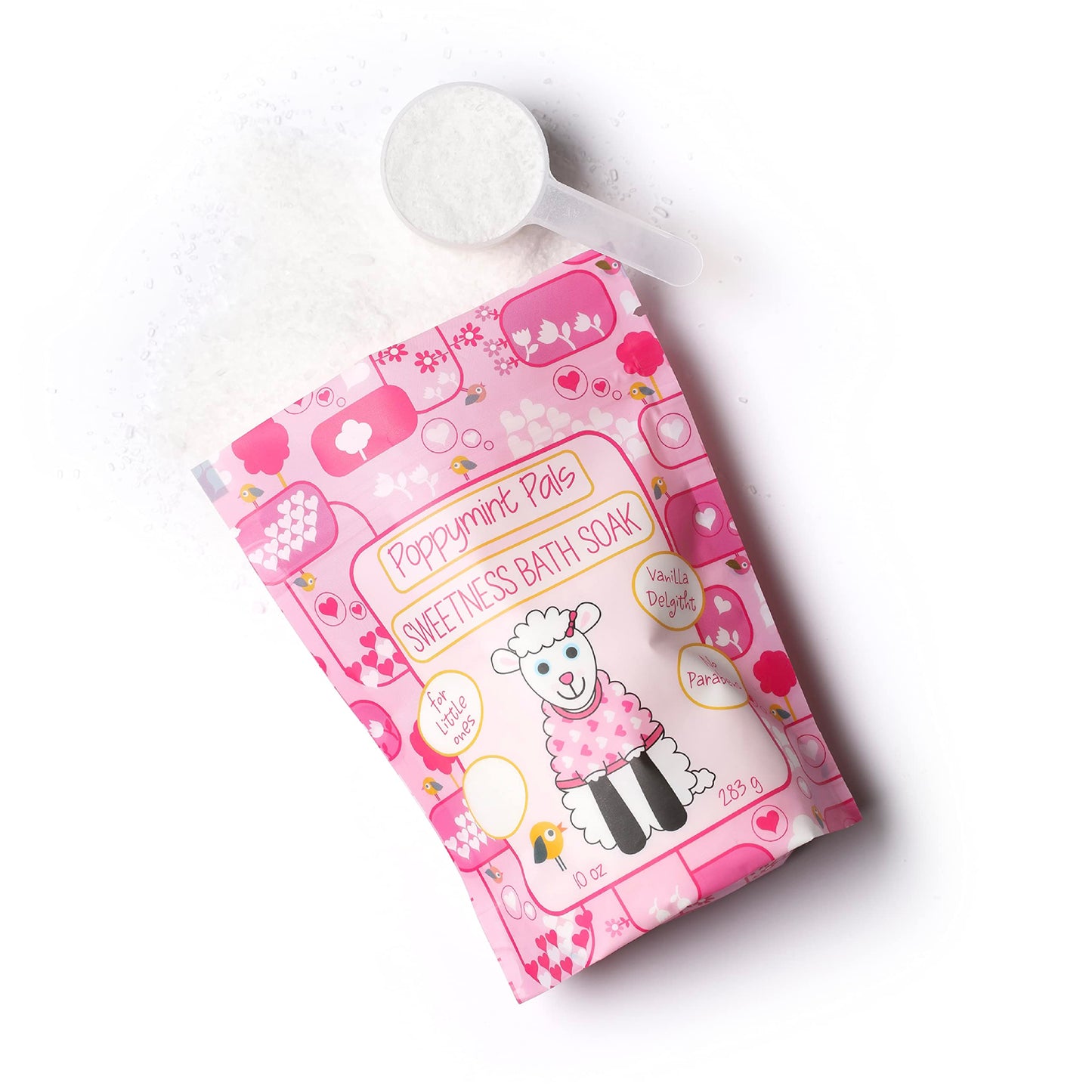 Poppymint Pals Toddler Bath Soak- Sweetness/Vanilla Delight