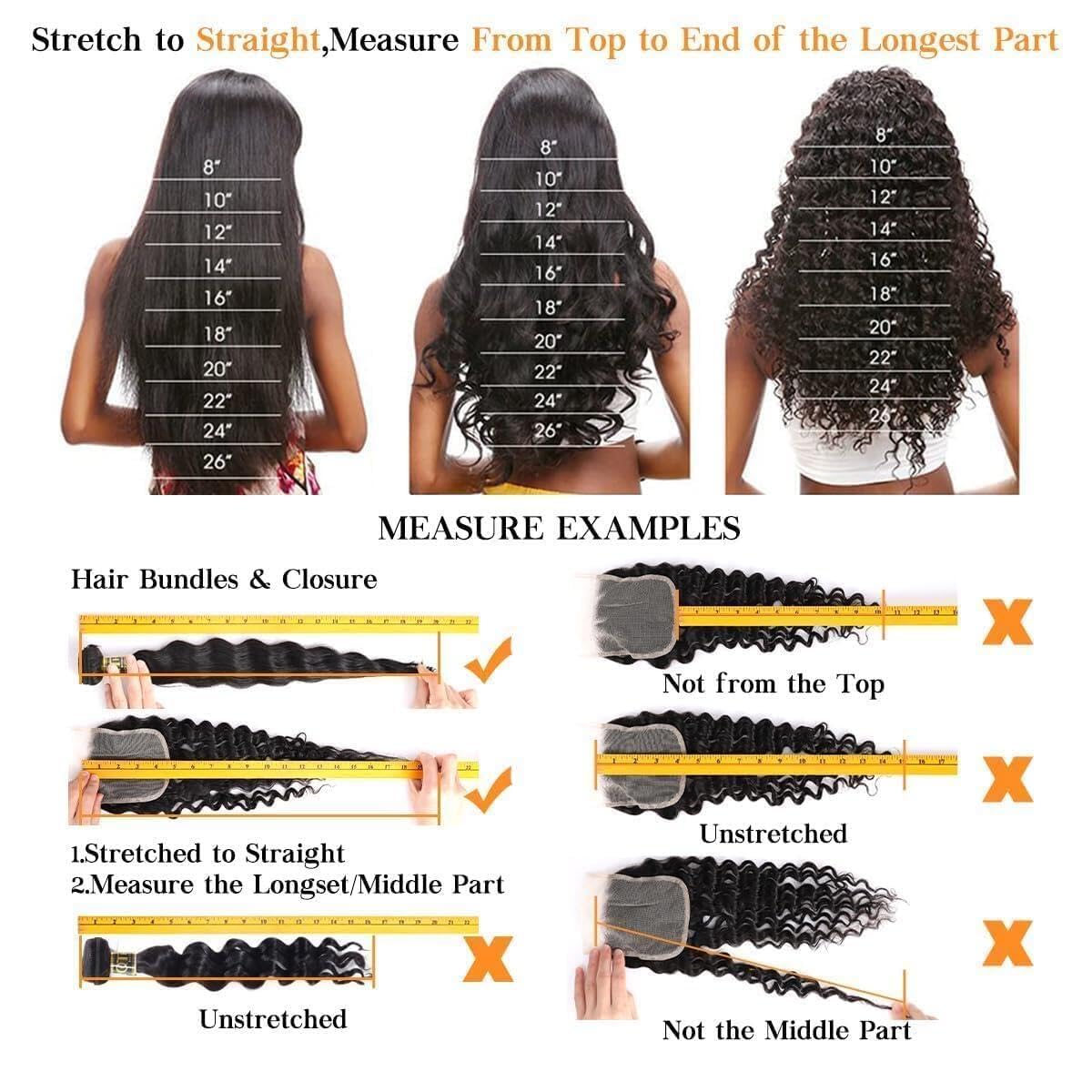 QTHAIR 14A 13x4 Transparent Lace Frontal 22 Inch Brazilian Straight Frontal Closure Human Hair 100% Unprocessed Virgin Ear to Ear Lace Frontal Human Hair Pre Plucked with Baby Hair 150% Density