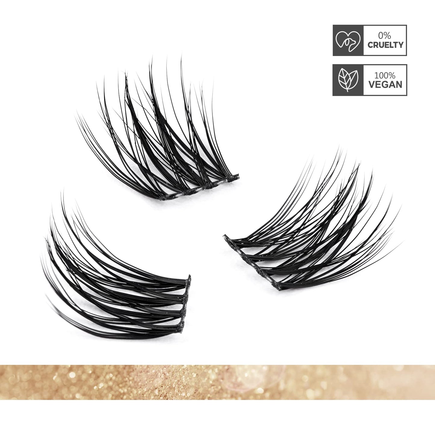 LANKIZ Lash Clusters,72pcs DIY Lash Extensions,12mm Individual Lashes Superfine Band, Soft & Natural Cluster Eyelash Extensions,DIY Eyelash Extension at Home