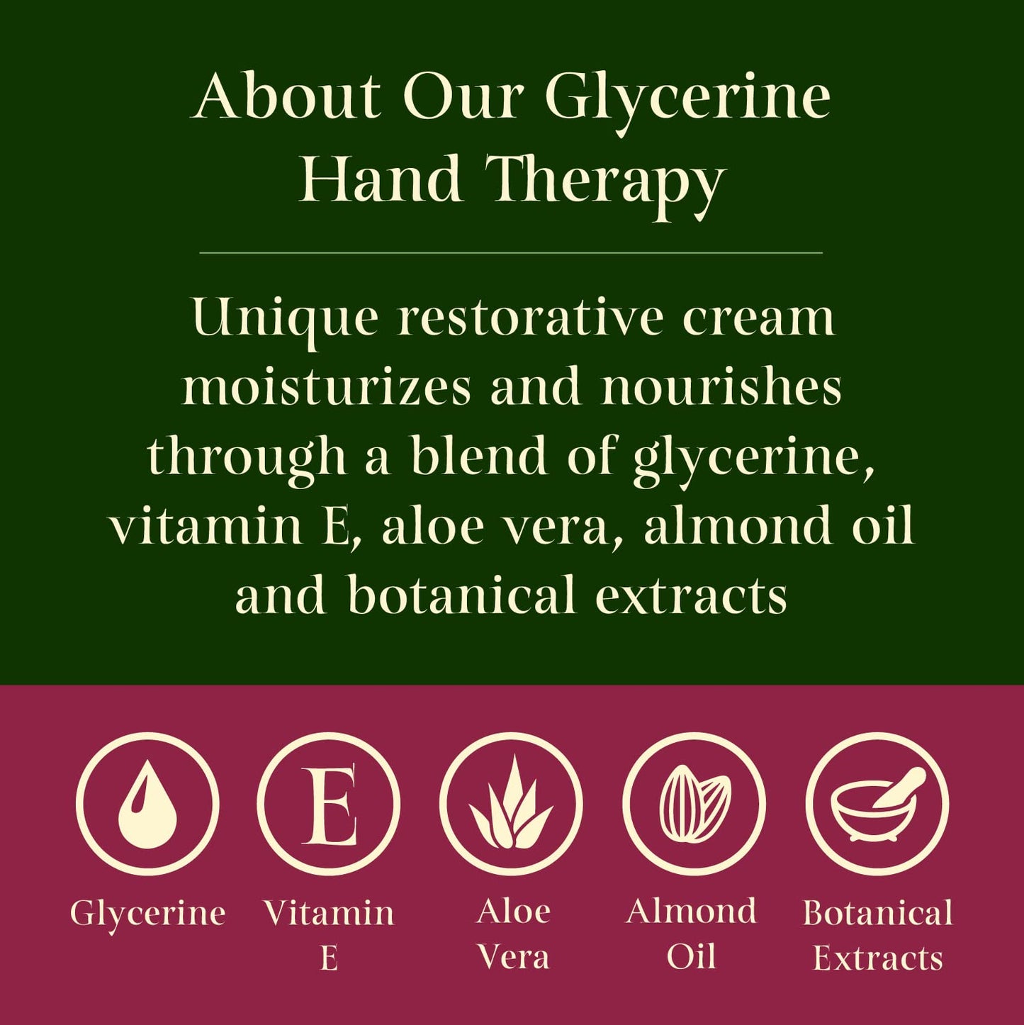 Camille Beckman Glycerine Hand Therapy Cream, White Pumpkin & Cardamom, 1.35 Ounce