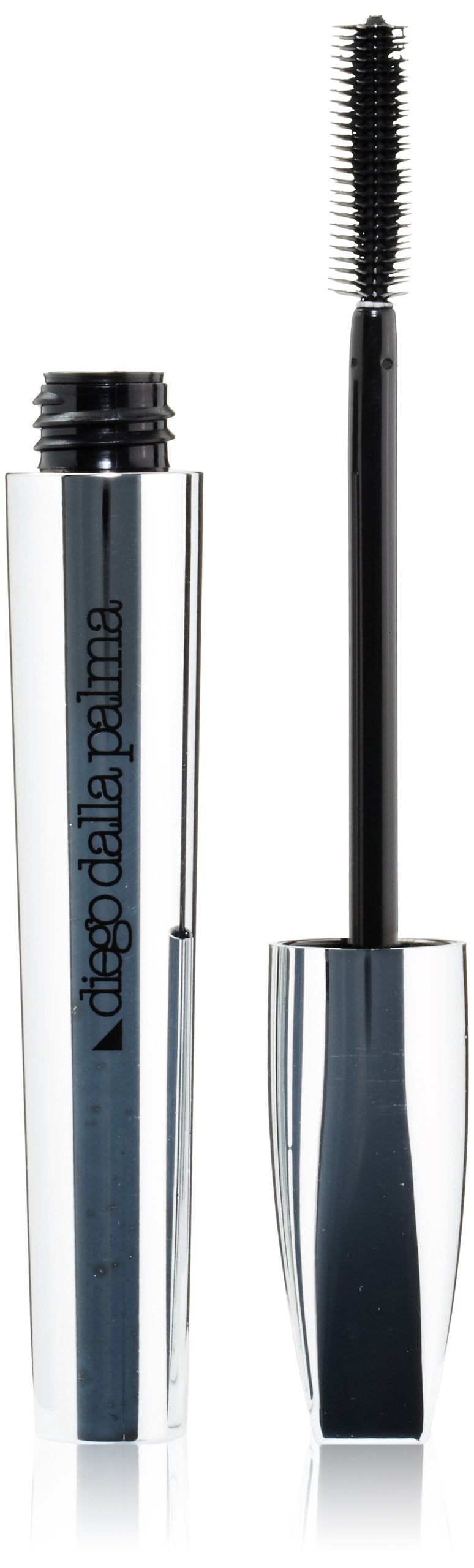 Diego dalla Palma Prima Visione Mascara - Creamy And Ultra Soft Texture - Perfectly Defines Lashes - For A Panoramic Effect - For Ultra-Flexible Lashes Without Drying - 61 Deep Black - 0.3 Oz