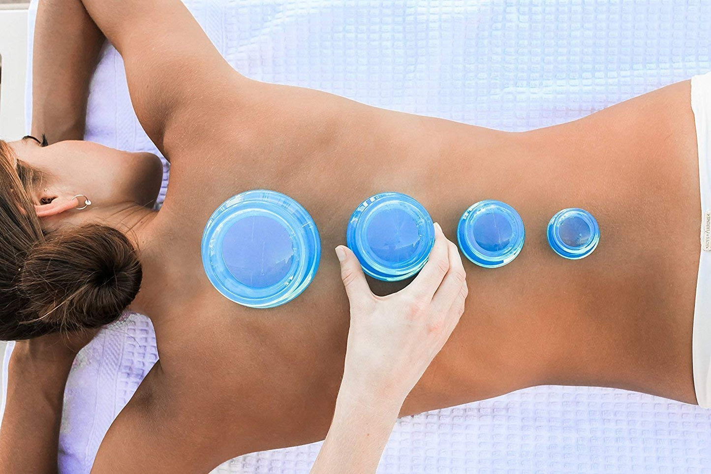 LURE Essentials Edge Body Massager and Bare Oil Bundle, Cupping for Cellulite, Stretch Marks and Body Toning Set