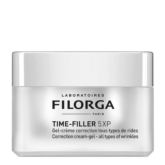 Filorga Time-Filler 5-XP Anti-Wrinkle Gel, Target 5 Types of Wrinkles with Tripeptides, Hyaluronic Acid, Samphire, NCEF & Restructuring Plant Extracts, 1.69 fl. Oz.